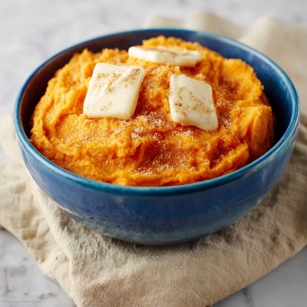 Creamy Mashed Sweet Potatoes Recipe - Recipe Image
