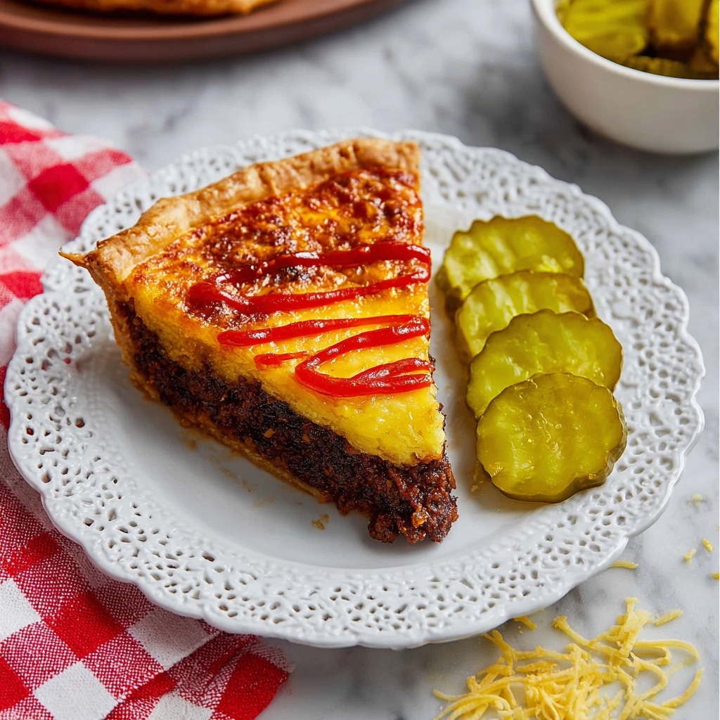Cheeseburger Pie Recipe - Recipe Image