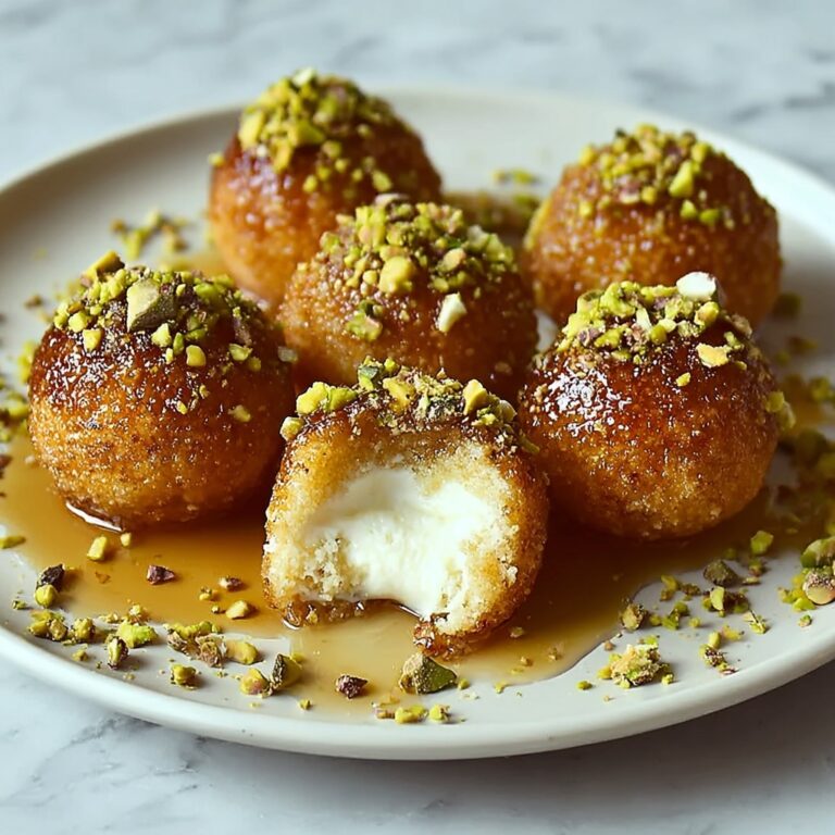 Irresistibly Creamy Ricotta Pistachio Honey Bites Recipe