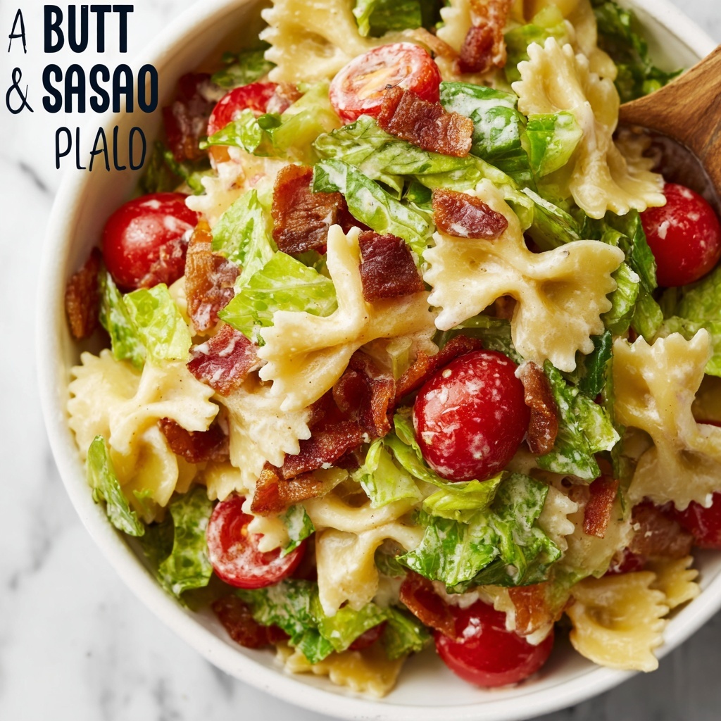 BLT Pasta Salad Recipe - Recipe Image