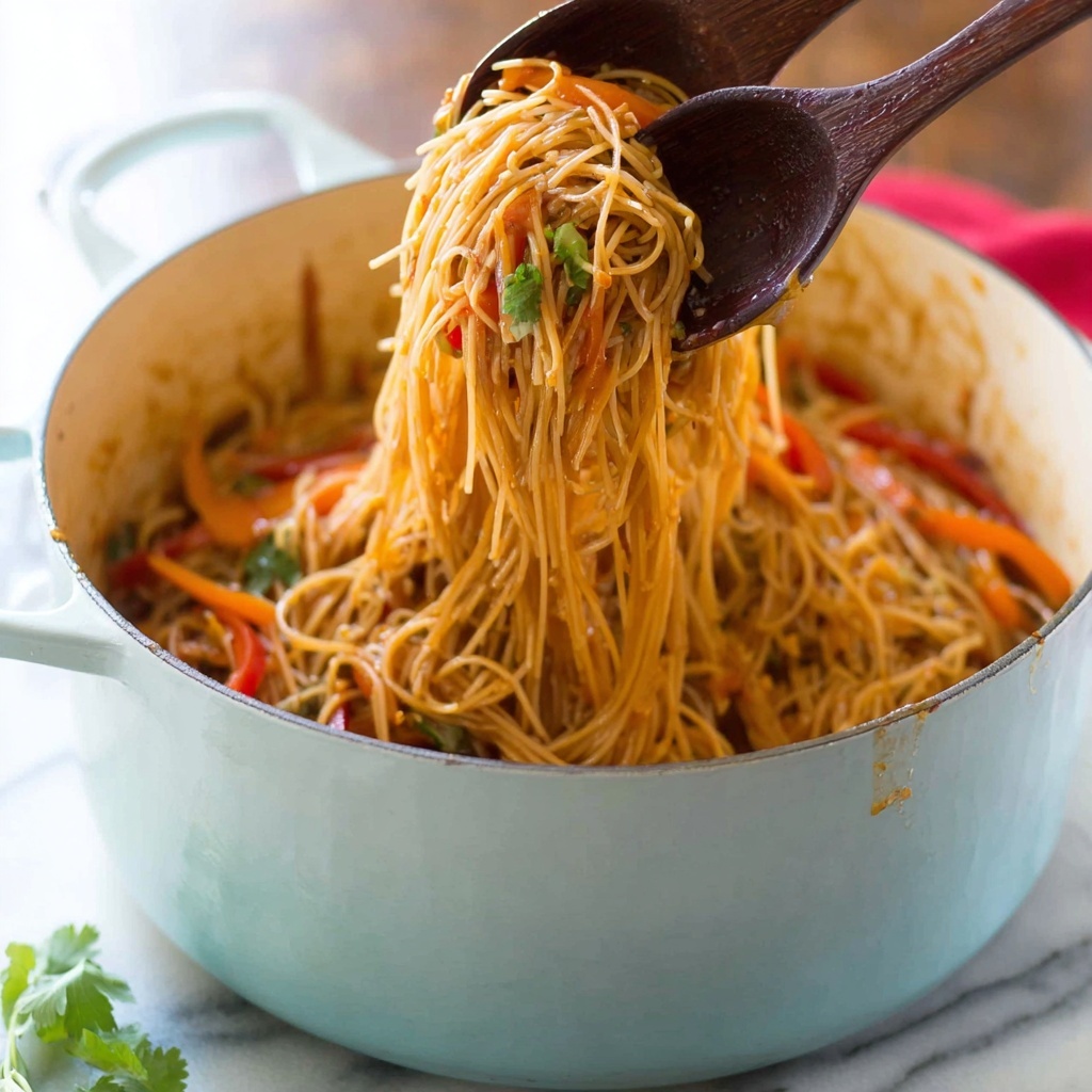 Honey Garlic Chicken Stir Fry Noodles Recipe - Recipe Image