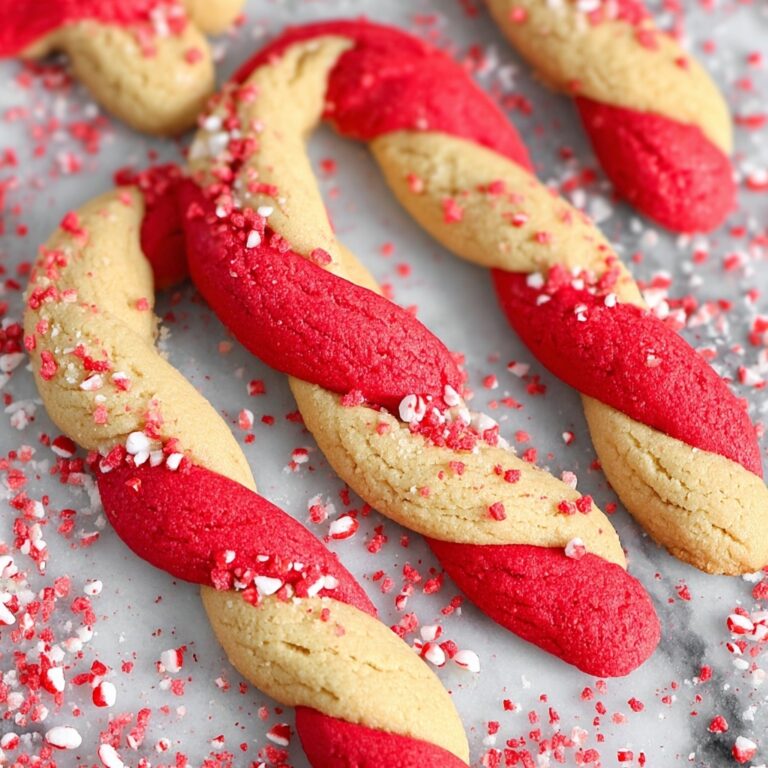 Candy Cane Cookies Recipe