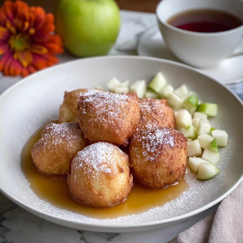 Warm Baked Apple Fritters Recipe - Recipe Image
