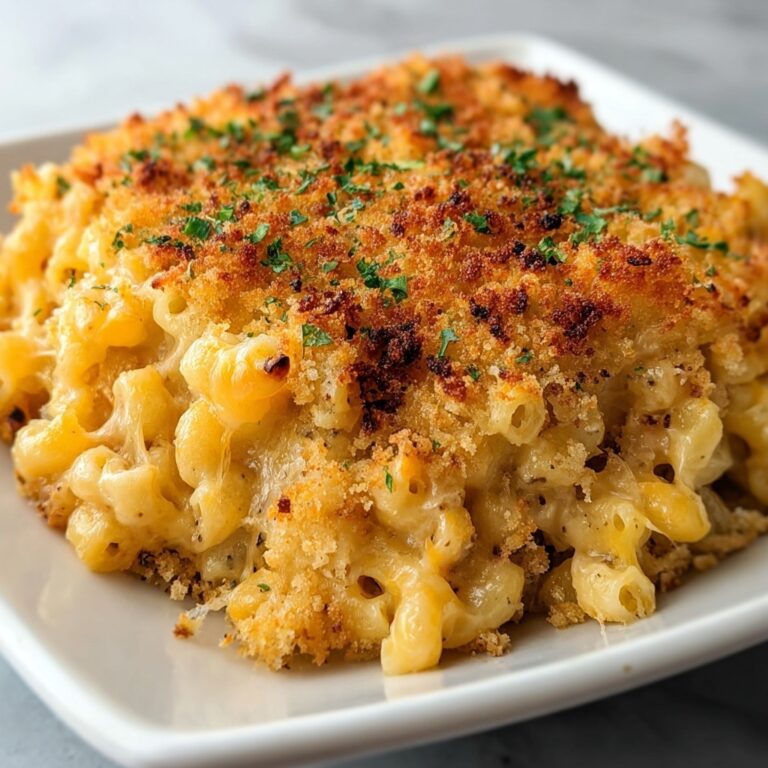 Baked Mac and Cheese with a Crunch Recipe