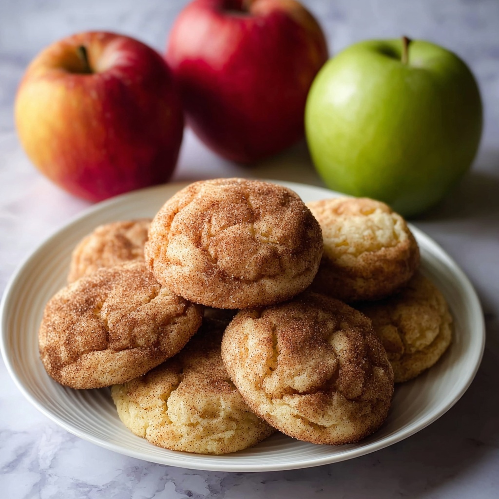 Apple Cinnamon Snickerdoodle Cookies Recipe - Recipe Image