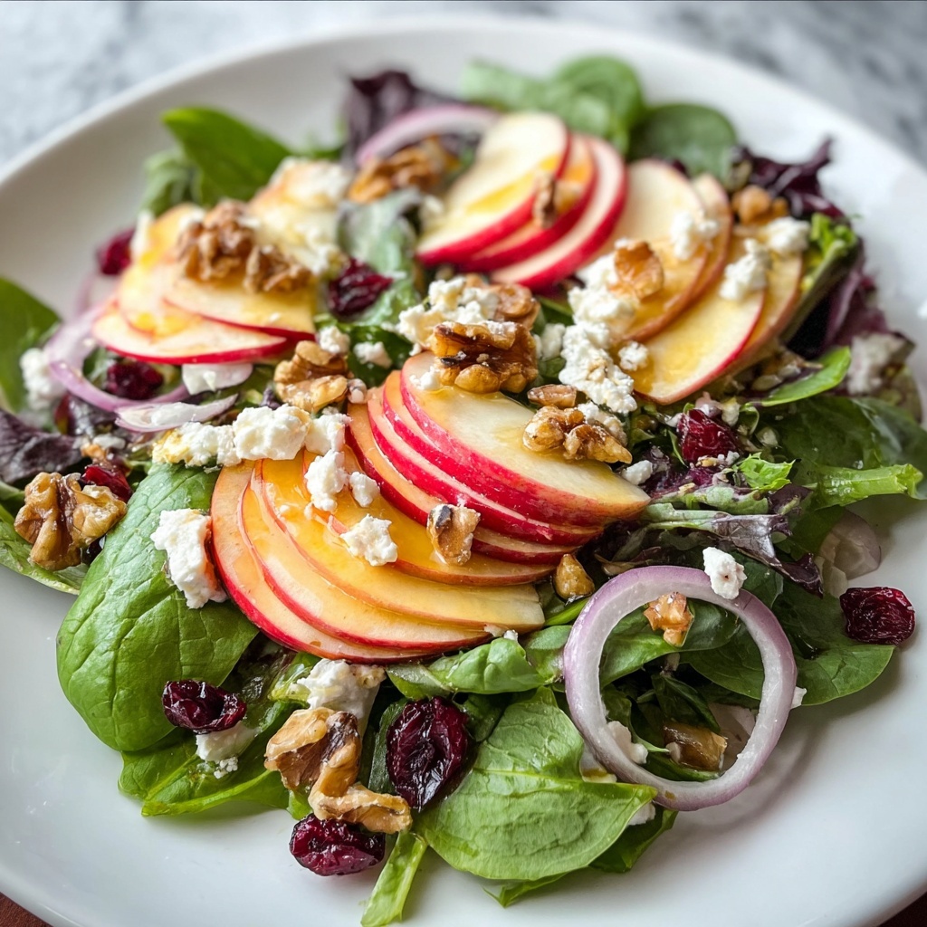 Autumn Harvest Honeycrisp Apple and Feta Salad Recipe - Recipe Image