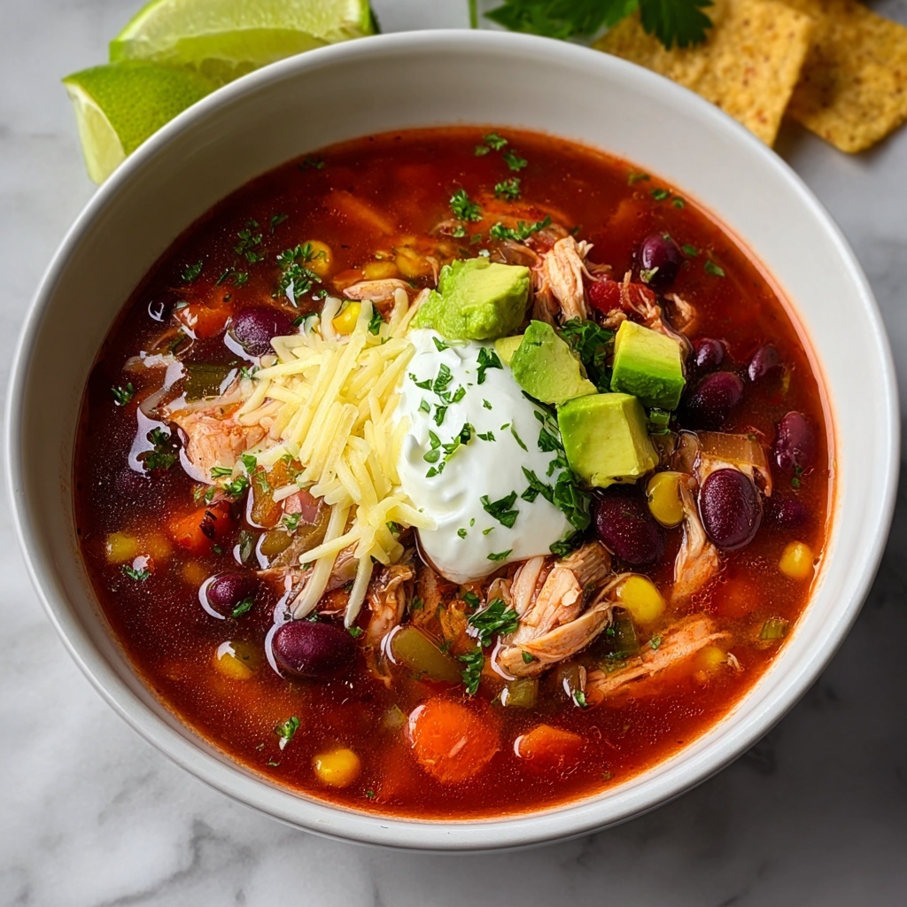 Chicken Taco Soup Recipe - Recipe Image