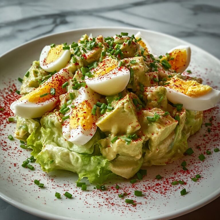 Creamy Avocado and Egg Salad Recipe