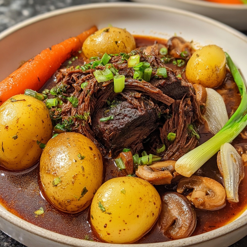 Korean Style Pot Roast Recipe - Recipe Image