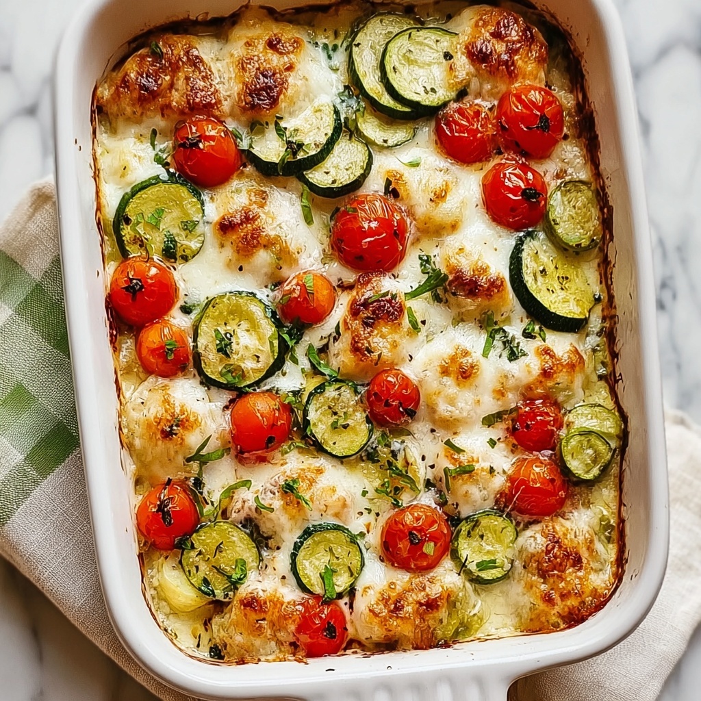 Mediterranean Chicken Zucchini Bake Recipe - Recipe Image