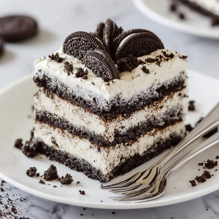 Oreo Icebox Cake Recipe