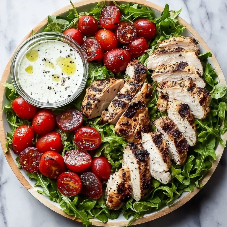 Caprese Grilled Chicken Salad Recipe