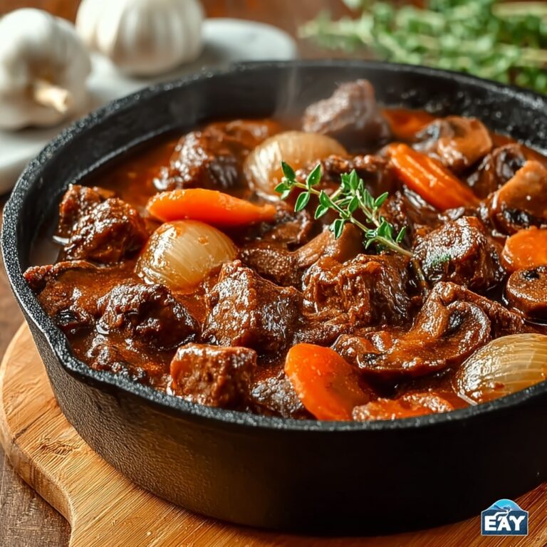 Irresistibly Hearty Beef and Mushroom Stew for Cozy Nights Recipe