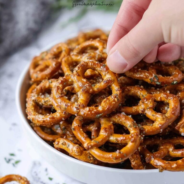 Ranch Seasoned Pretzels Recipe