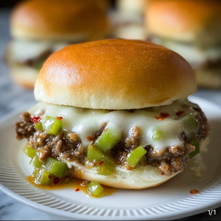 Philly Cheesesteak Sloppy Joes Recipe