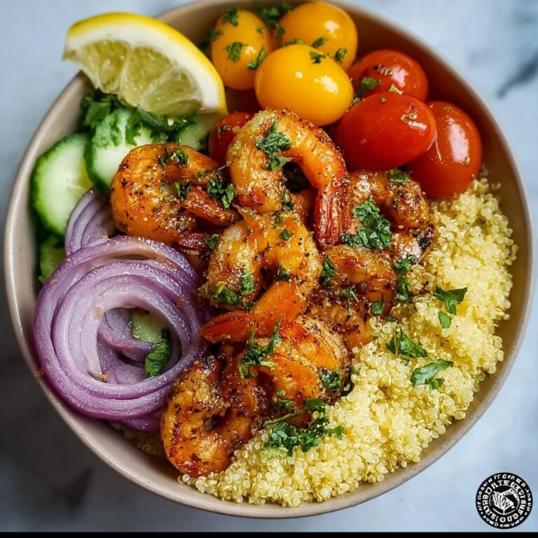 Easy Mediterranean Shrimp Bowls Recipe