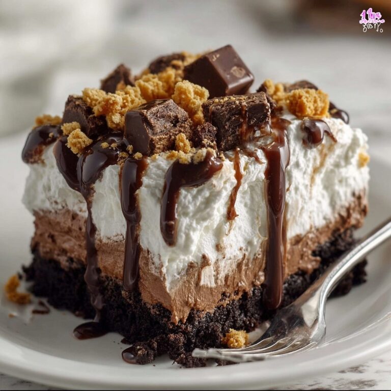 Decadent Brownie Refrigerator Cake Recipe