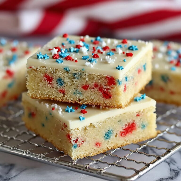 Fireworks Sugar Cookie Bars Recipe