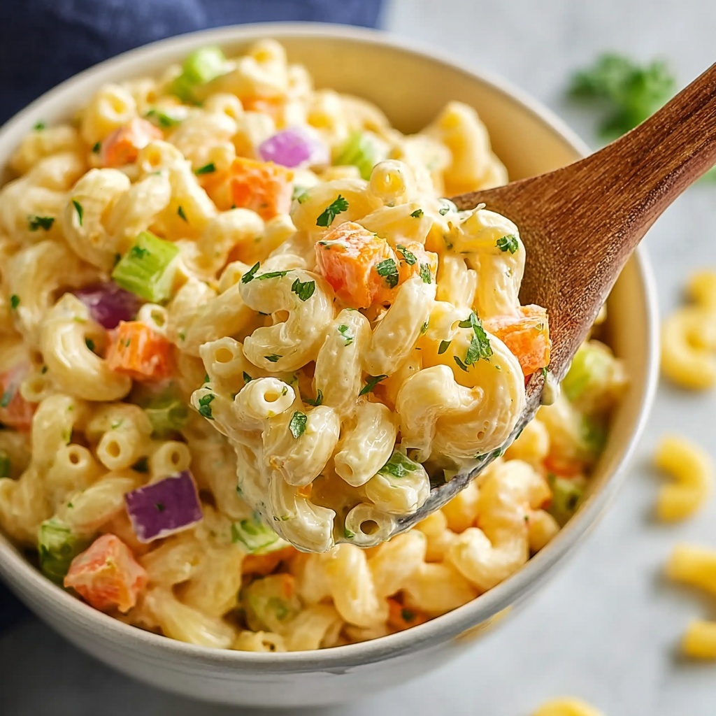 Easy Macaroni Salad Recipe - Recipe Image