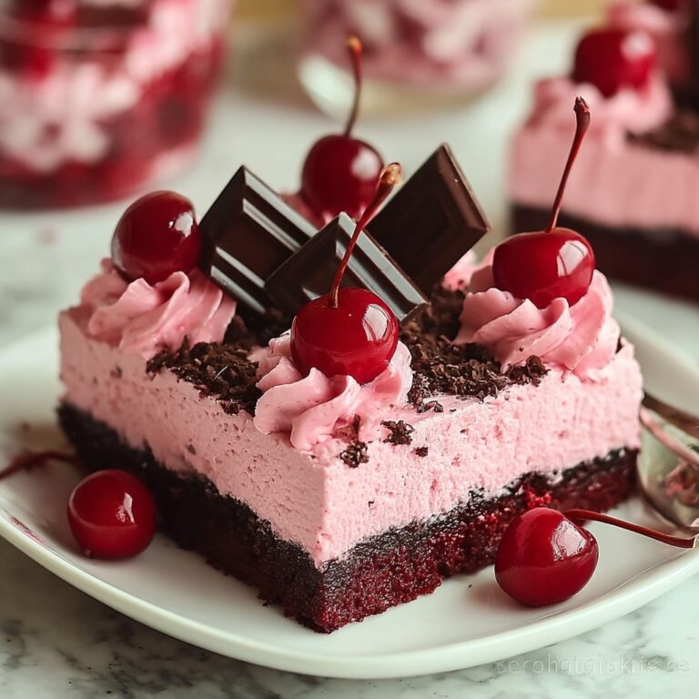 Indulgent Bubbly Bold Cherry Chocolate Cake for Celebration Recipe