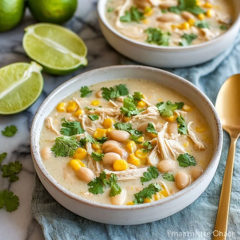 Creamy White Chicken Chili – The Best Cozy Bowl You’ll Love Recipe