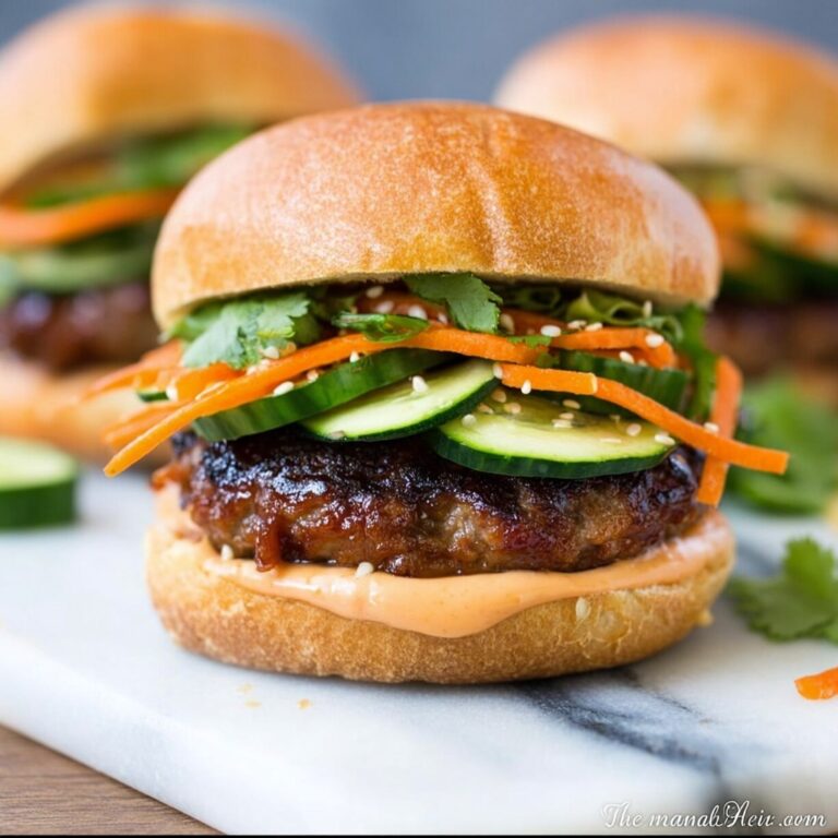 Korean Beef Burgers with Gochujang Mayo Recipe