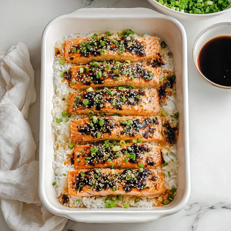 Salmon Sushi Bake Recipe