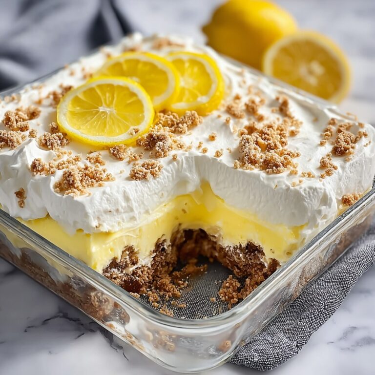 No Bake Oreo Lemon Dessert Recipe
