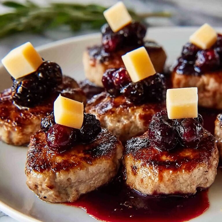 Sheet Pan Smoked Sausage Cranberry Bites Recipe