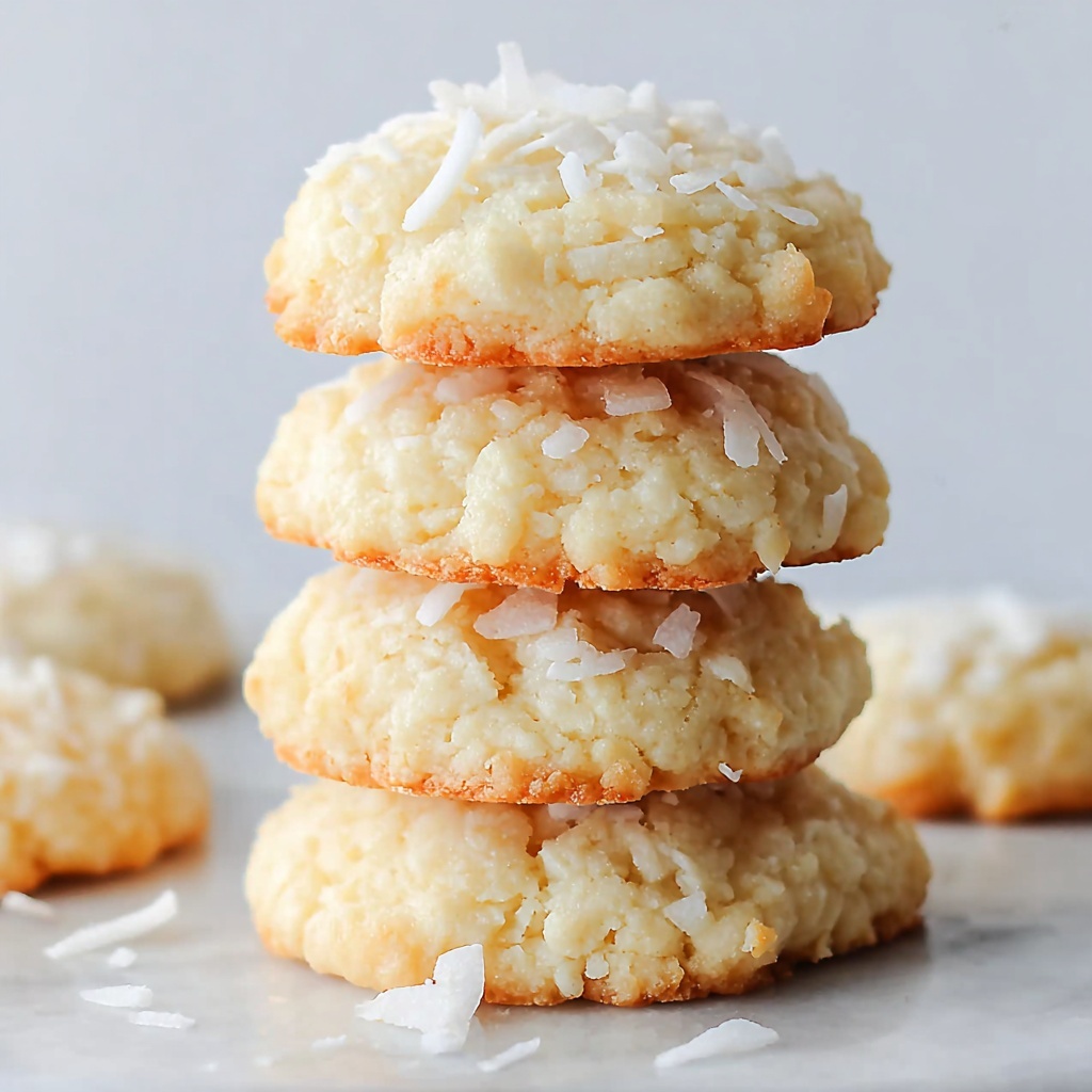 No-Bake Coconut Cookies Recipe - Recipe Image