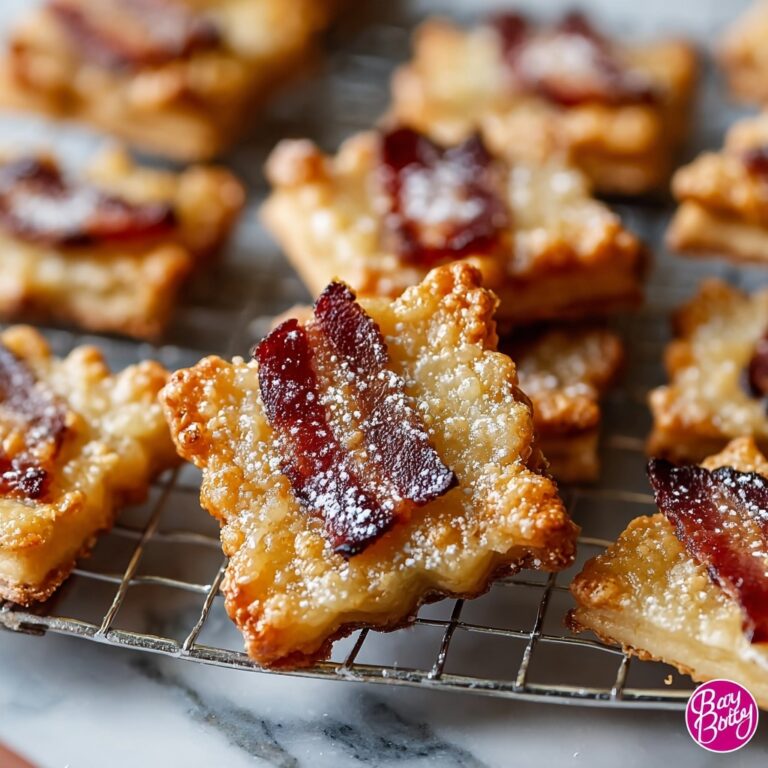 Indulgent Parmesan Candied Bacon Crackers Recipe