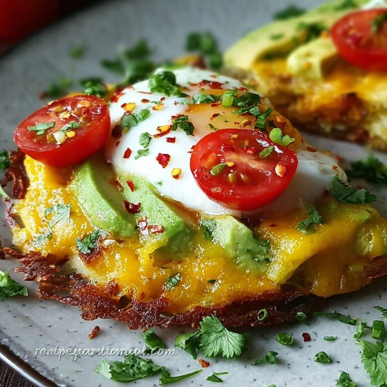 Spicy Avocado Hash Brown Toast: A Crunchy Morning Delight Recipe