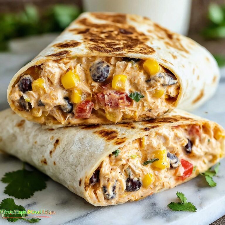 Southwest Chicken Wrap Recipe