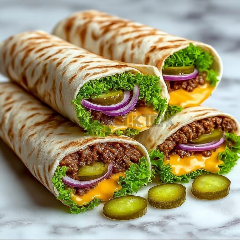 Easy Big Mac Wrap Recipe